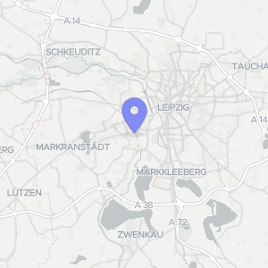 Karte von Eythraer Straße 14, 04229 Leipzig
