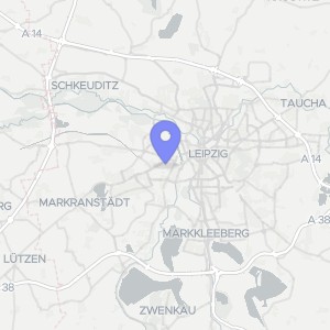 Karte von Aurelienstraße 62 a, 04177 Leipzig