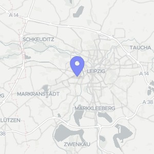 Karte von Helmholtzstraße 35, 04177 Leipzig