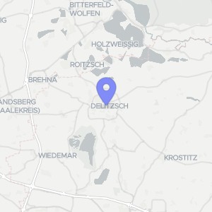 Karte von Karl-Marx-Straße und Mühlenweg 14, 04509 Delitzsch, Döbernitz