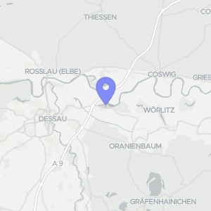 Karte von Griesener Str.  1, 06785 Oranienbaum-Wörlitz, OT Vockerode