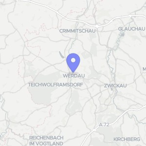 Karte von Turnhallenstraße  5, 08412 Werdau