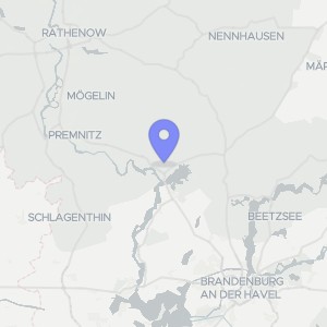 Karte von Zum Birkenwäldchen 67, 14798 Pritzerbe