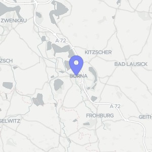 Karte von ehemalige Deponie Eula ., 04552 Borna, OT Eula