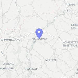 Karte von Hoffnung  40, 08371 Glauchau