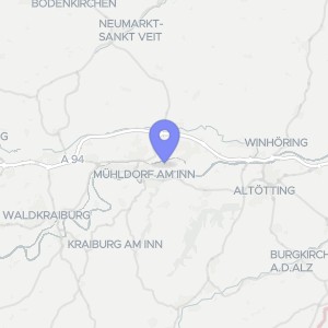 Karte von Hallfeldweg 4, 84453 Mühldorf a. Inn, Ortsteil Hölzling