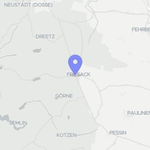 Karte von Gartenstraße 28, 14662 Friesack