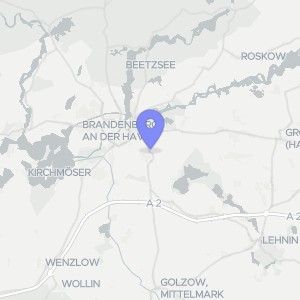 Karte von Rotkäppchenweg 14, 14A, 16, 16, 14776 Brandenburg, Schmerzke