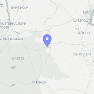 Karte von Dorfstraße 29 b, 16845 Temnitztal, Vichel