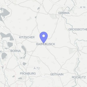 Karte von Käthe-Kollwitz-Straße  6, 04651 Bad Lausick