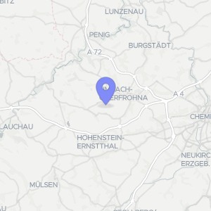 Karte von Sonnenstraße 15, 09212 Limbach-Oberfrohna, Rußdorf