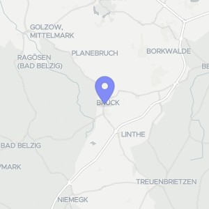 Karte von Bahnhofstraße 50, 14822 Brück