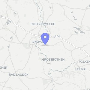 Karte von Mutzschener Landstraße 3, 04668 Grimma