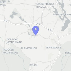 Karte von Brücker Straße  21, 14797 Kloster Lehnin