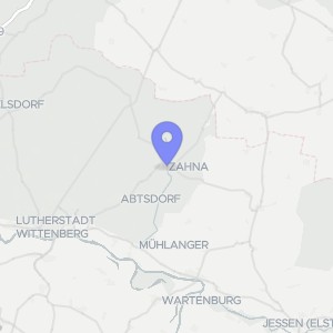 Karte von Jüterboger Straße 13, 06895 Zahna-Elster, OT Zahna
