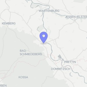 Karte von Thälmannstraße 4, 06905 Bad Schmiedeberg, OT Pretzsch