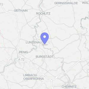 Karte von Bergstraße 25, 09306 Königshain-Wiederau, OT Stein