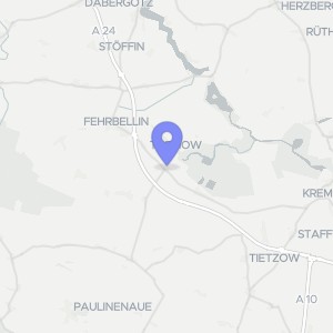 Karte von Dorfstraße 43, 16833 Fehrbellin, Tarmow