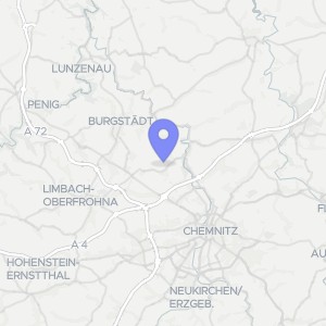 Karte von Obere Haupstraße 187 und 187a-f, 09228 Chemnitz, OT Wittgensdorf