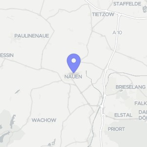 Karte von Waldemarstraße 18, 19, 14641 Nauen