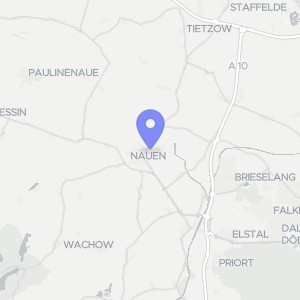 Karte von Waldemarstraße, 14641 Nauen