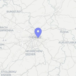 Karte von Kantstraße  9, 09126 Chemnitz