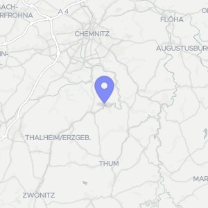 Karte von an Bergstraße, 09235 Burkhardtsdorf