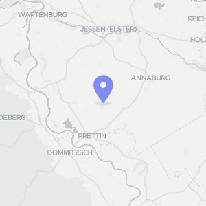 Karte von Lebiener Straße 37, 06925 Annaburg, Plossig