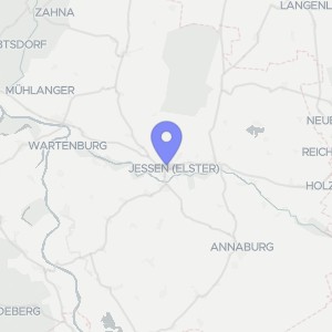 Karte von Gerbisbacher Feldstraße 5, 06917 Jessen (Elster), OT Gerbisbach