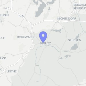 Karte von Brücker Straße  145, 14547 Beelitz