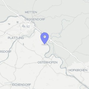 Karte von Pfarrer-Wimberger-Straße 5, 94486 Osterhofen