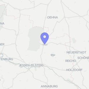 Karte von Lindaer Hauptstraße  18, 06917 Jessen, OT Linda