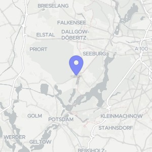 Karte von Grüner Weg, 14476 Potsdam, Groß Glienicke