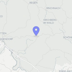 Karte von Obstgartenstraße 5, 94551 Hunding, Zueding