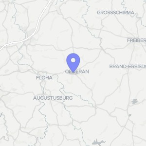 Karte von Augustusburger Straße  4, 4a, 09569 Oederan