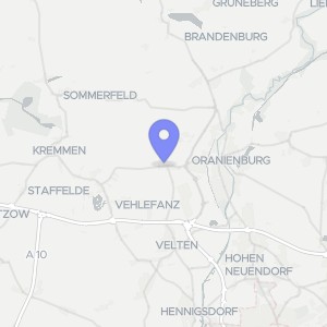 Karte von Ringstraße 1E, 16515 Oranienburg, Germendorf