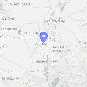 Karte von Luchstraße 5, 16727 Velten