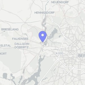Karte von Neue Bergstraße 5 a, 13585 Berlin