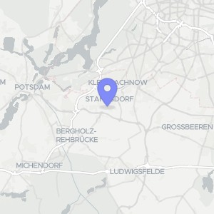 Karte von Hildegardstraße 34, 14532 Stahnsdorf