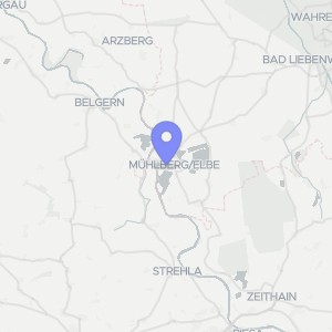 Karte von Badergasse 5, 00000 Mühlberg