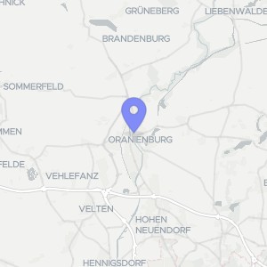 Karte von Sachsenhausener Straße 7, 16515 Oranienburg