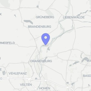 Karte von Havelaue 33, 16515 Oranienburg, Friedrichsthal
