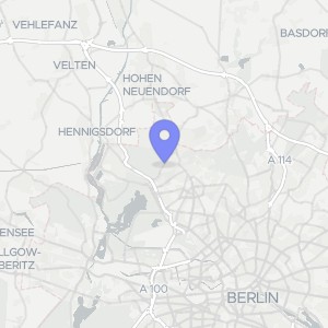 Karte von Calvinstraße 11, 13467 Berlin
