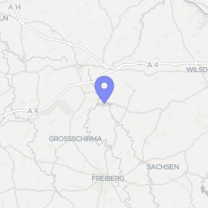 Karte von Am Rittergut 5, 6, 09629 Reinsberg, OT Bieberstein