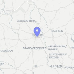 Karte von Humboldtstraße  15, 09599 Freiberg