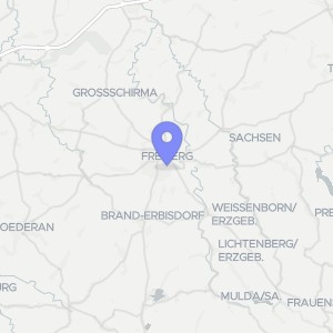 Karte von Humboldtstraße 58, 09599 Freiberg