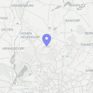 Karte von Viktoriastraße 13, 16552 Mühlenbecker Land, Schildow