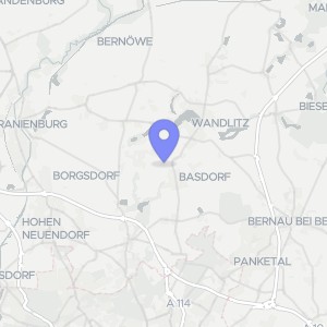 Karte von Liebenwalder Weg 13, 16348 Wandlitz OT Basdorf