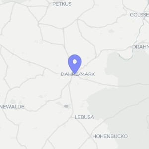 Karte von Hauptstraße 16a, 15936 Dahme/Mark , Rosenthal