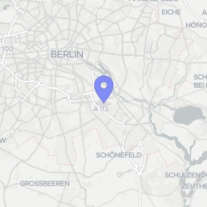 Karte von Alpenrosenweg 52, 12437 Berlin, Baumschulenweg